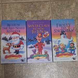3 Christmas Classics Series VHS